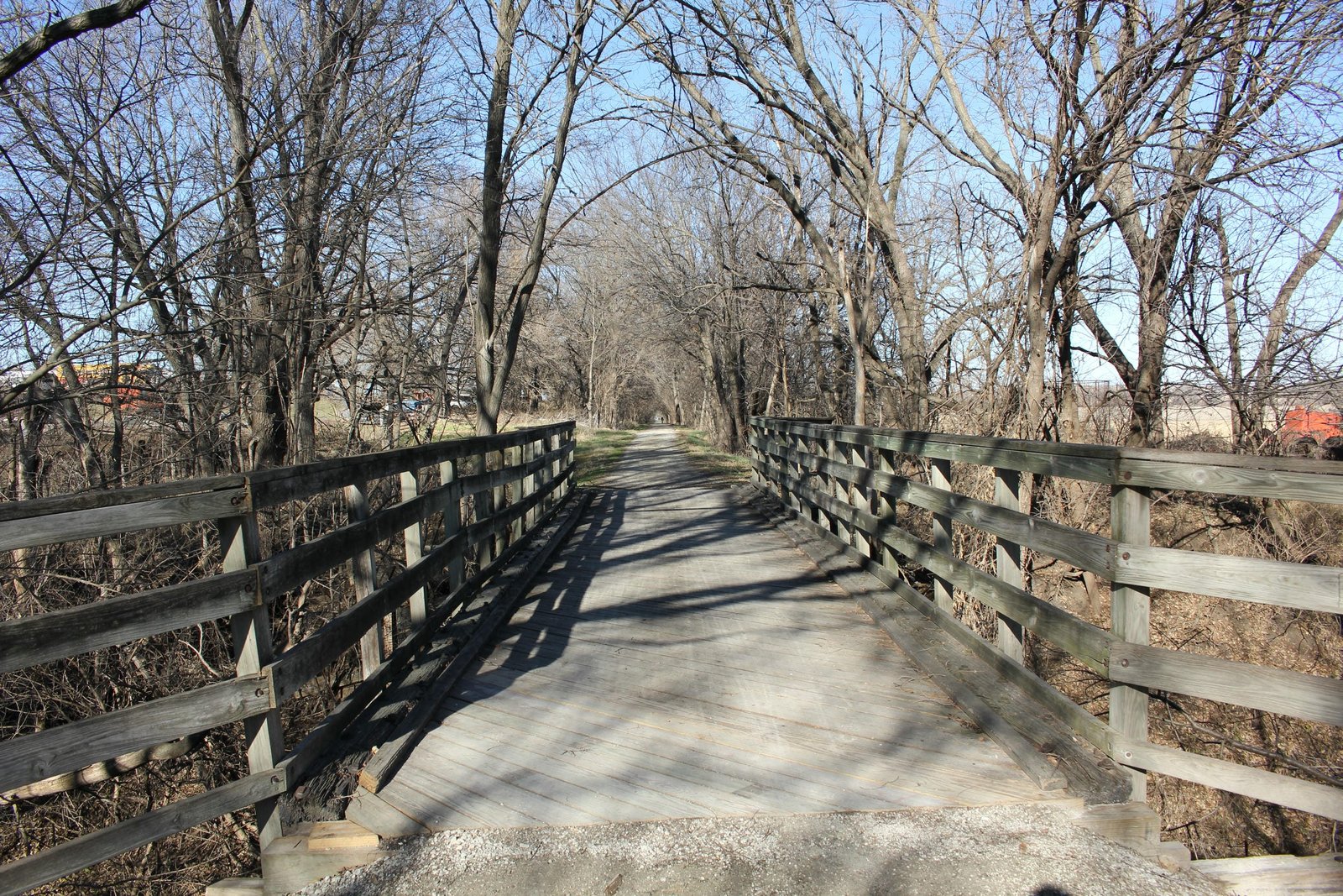 Looking north (railroad west)